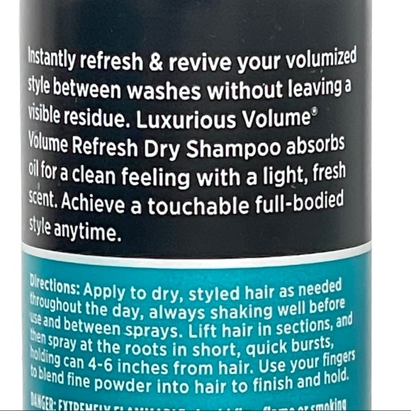 John Frieda Luxurious Volume Dry Refresh Dry Shampoo 4.4 oz for Fine Hair - Picture 6 of 6